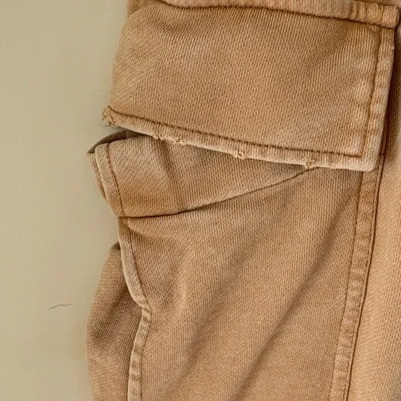 Acne Wide Leg Tan Pants